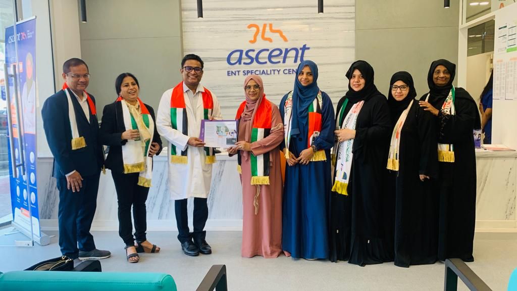 Empowering Healthcare: Dubai KMCC Women’s Wing and Ascent ENT Specialty Centre Host Medical Camp
