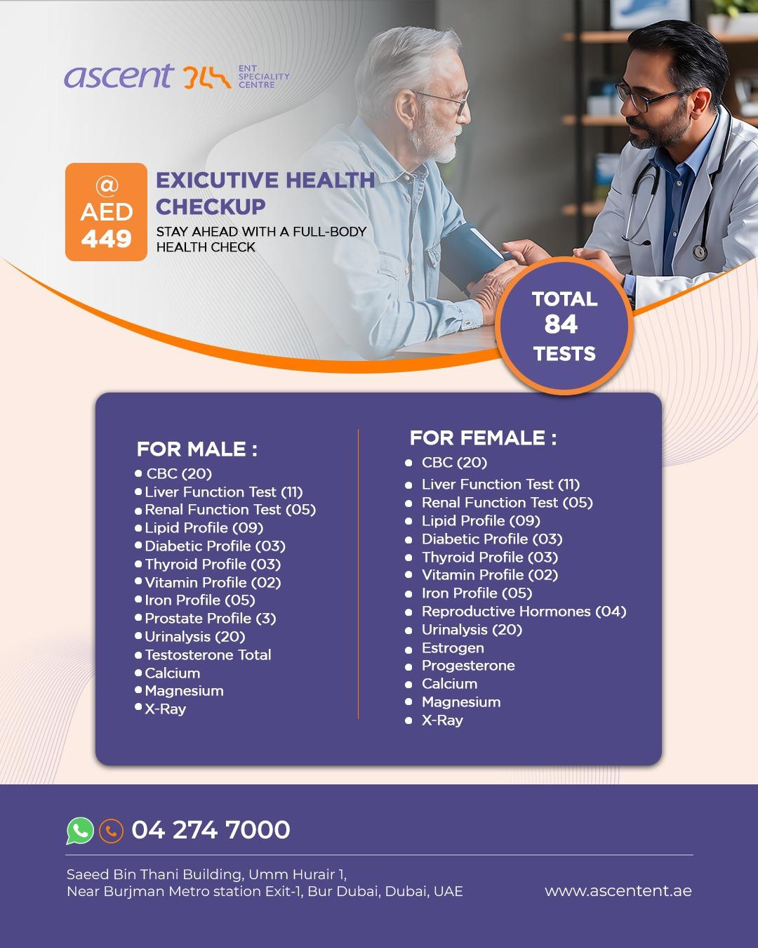 executive health package for men and women executive health package for men and women